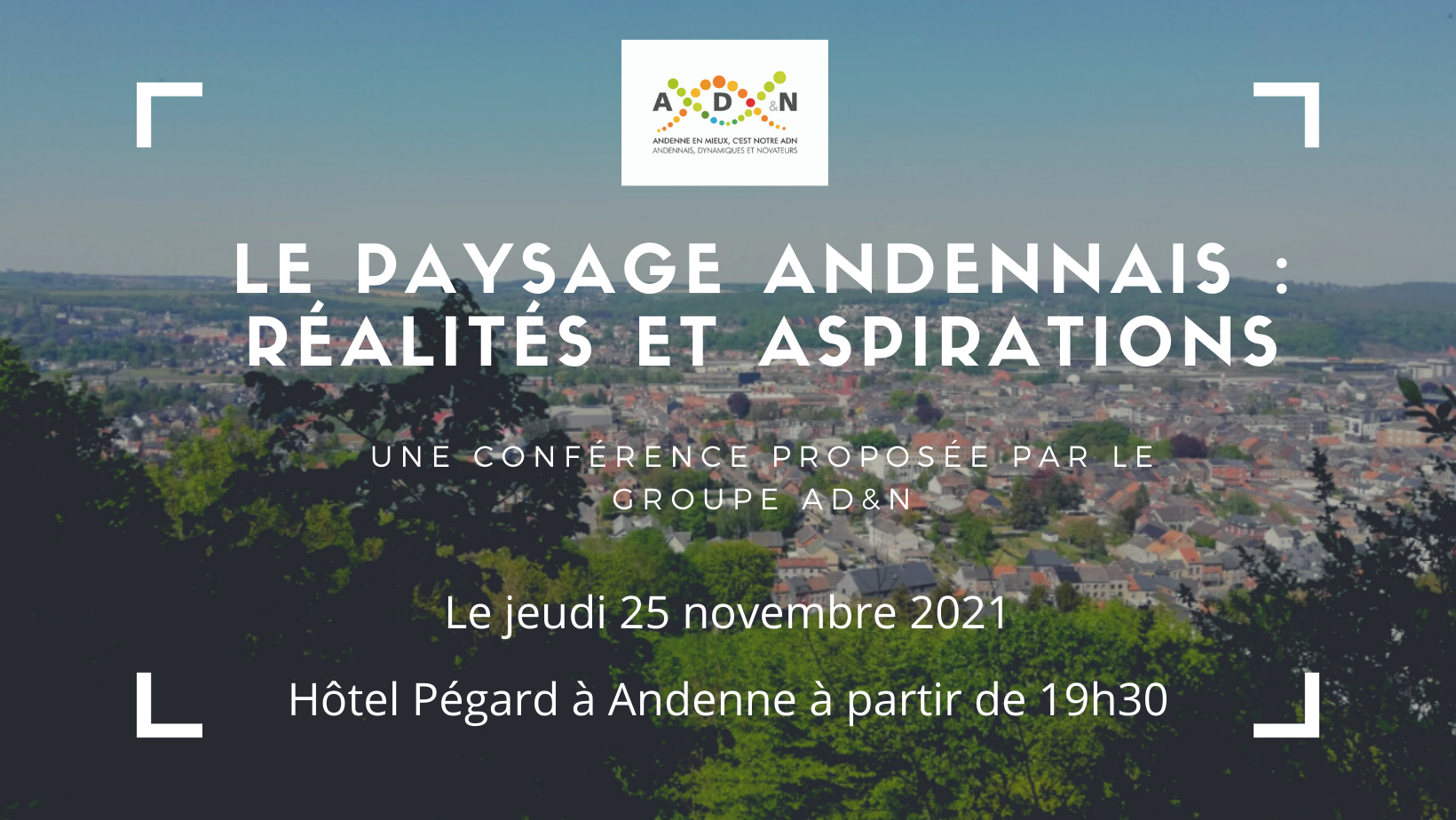 Invitation à la conférence Le paysage andennais : réalités et aspirations