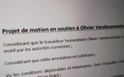 Olivier Vandecasteele doit être libéré